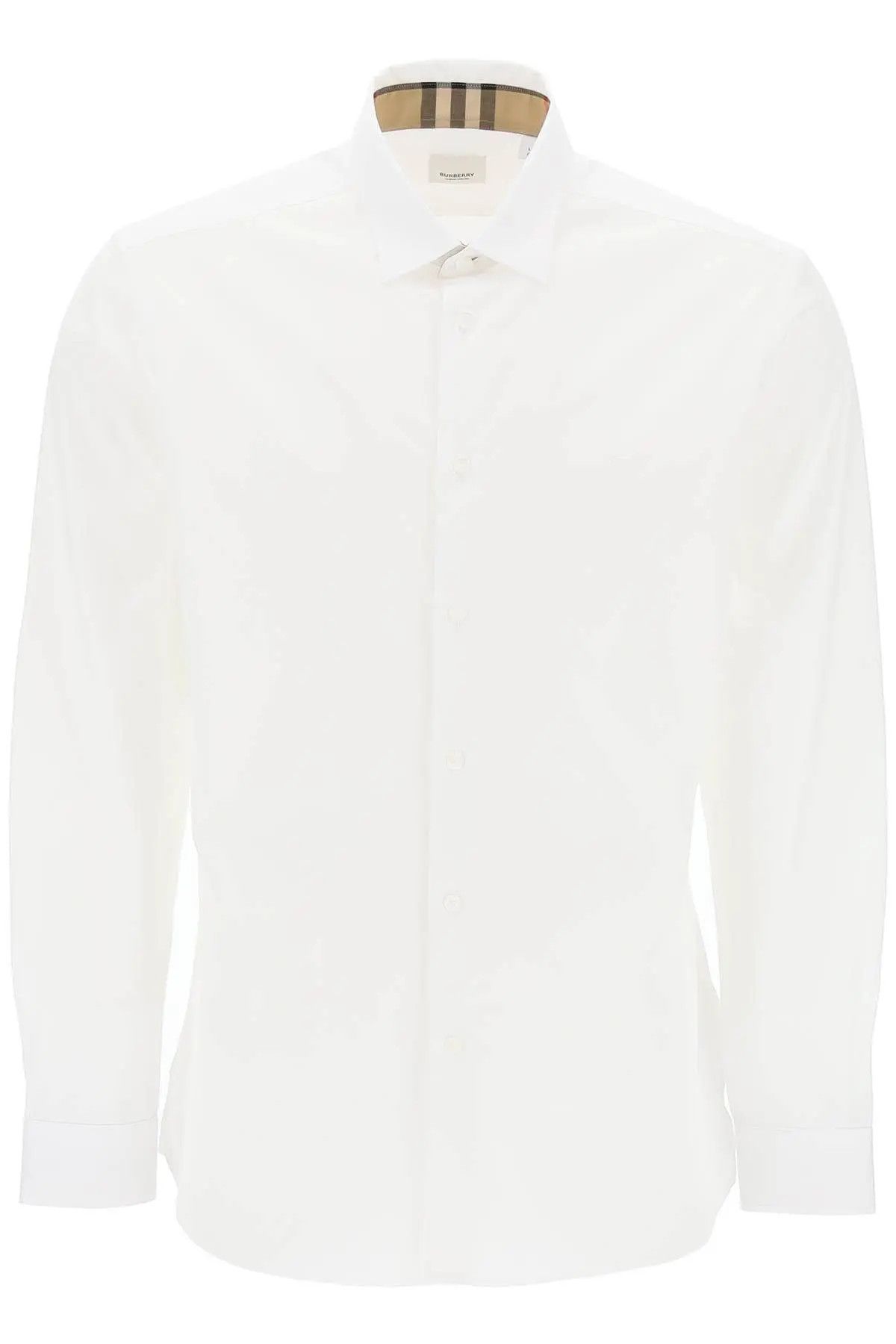 image of Burberry O1S22I1N0224 Sherfield Shirt In White, Men's (Size XL)