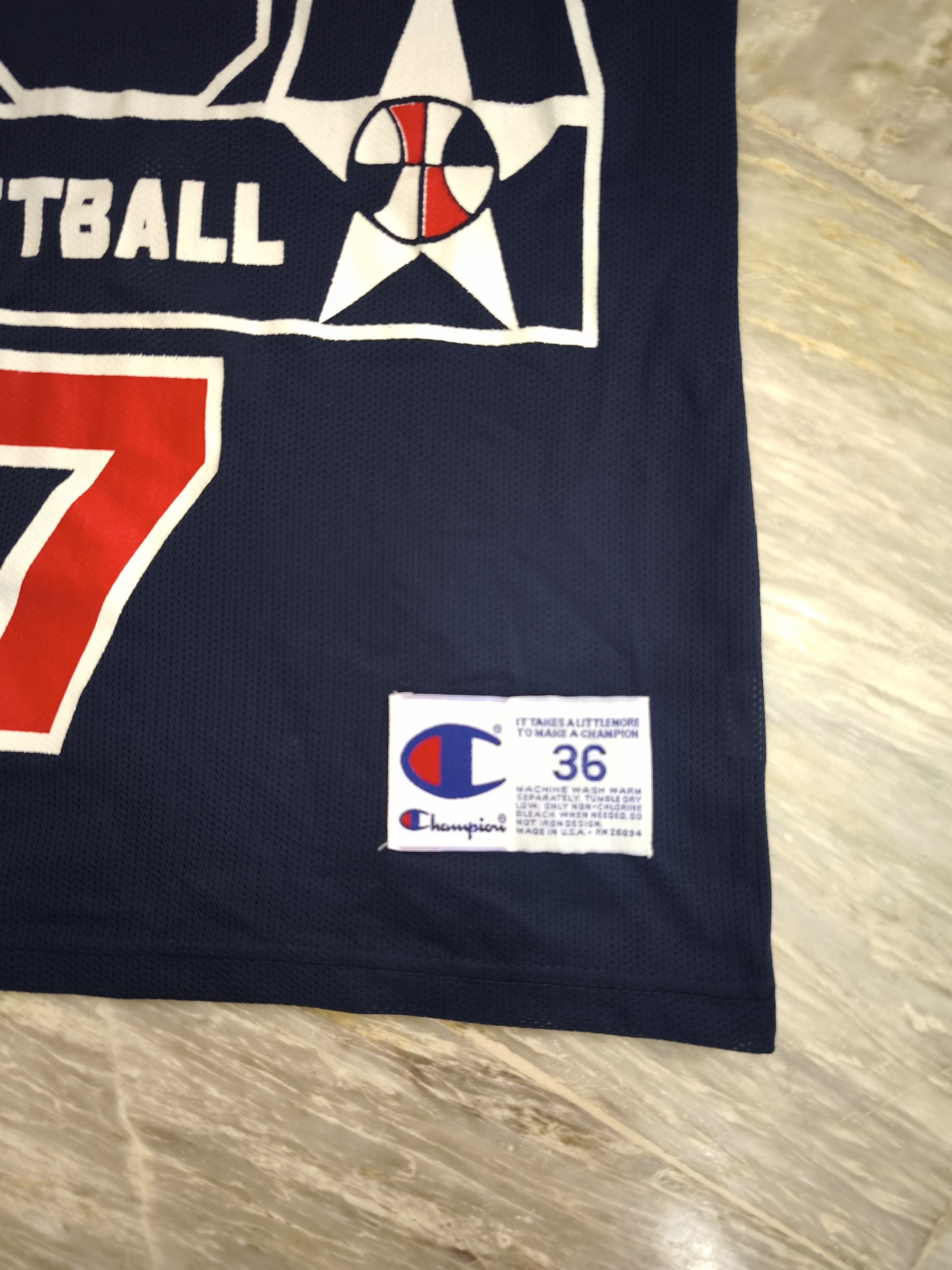NBA Vintage Champion Team USA - Shawn Kemp #7 Size US S / EU 44-46 / 1 - 5 Thumbnail