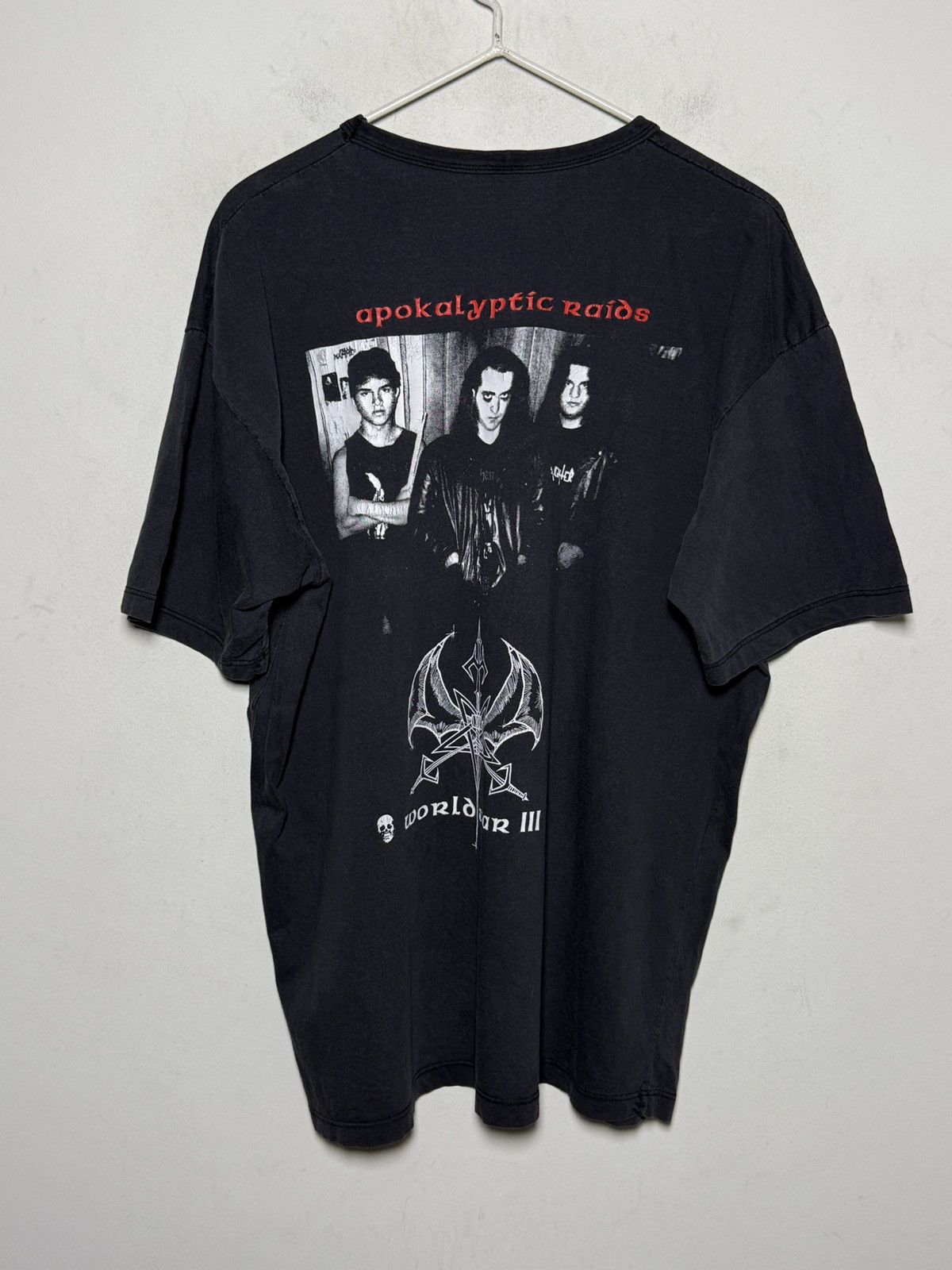 Band Tees Vintage Apokalyptic Raids – The Third Storm band T-shirt Size US XL / EU 56 / 4 - 4 Thumbnail