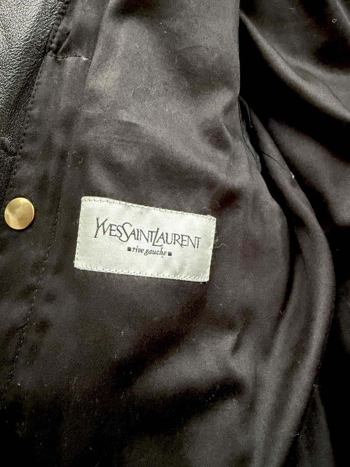 Yves Saint Laurent FALL 2005 YSL by Stefano Pilati leather coat. Size US M / EU 48-50 / 2 - 7 Thumbnail