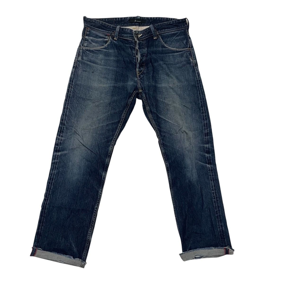 Japanese Brand × Johnbull × Vintage Vintage Johnbull RedStich Non-Selvedge denim Size US 34 / EU 50 - 2 Thumbnail