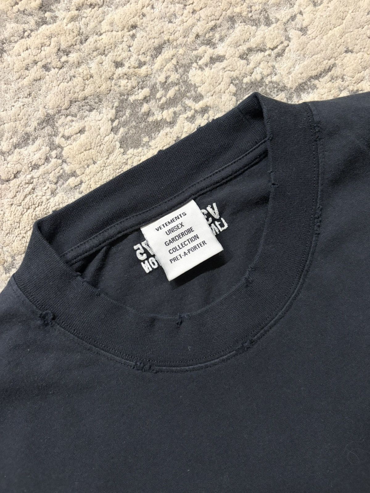 Vetements Vetements - AW23 Brain Power Message T Shirt Size US XL / EU 56 / 4 - 3 Thumbnail
