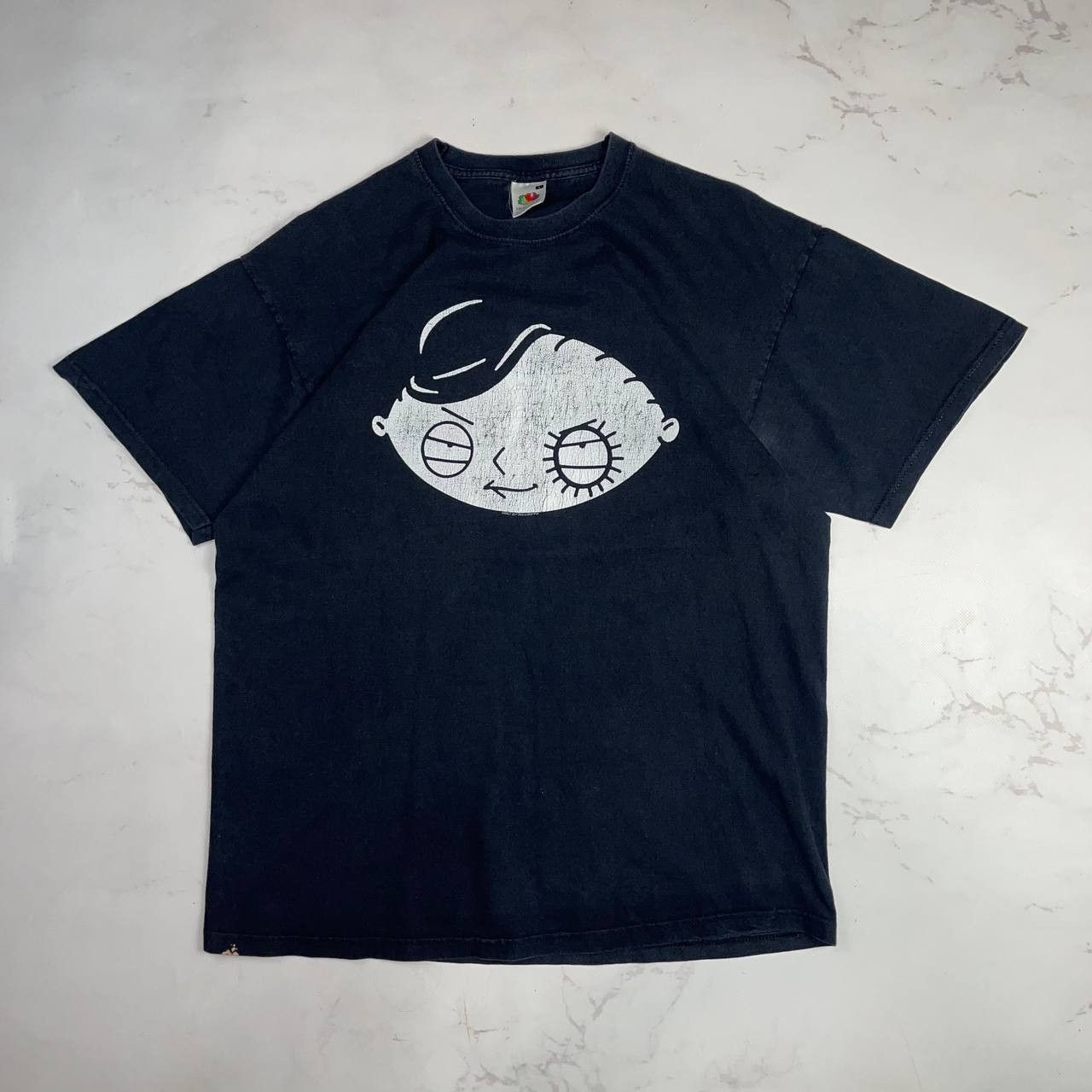 Vintage Vintage Y2K Stewie Griffin Faded Fruit of The Loom T shirt L Size US L / EU 52-54 / 3 - 1 Thumbnail