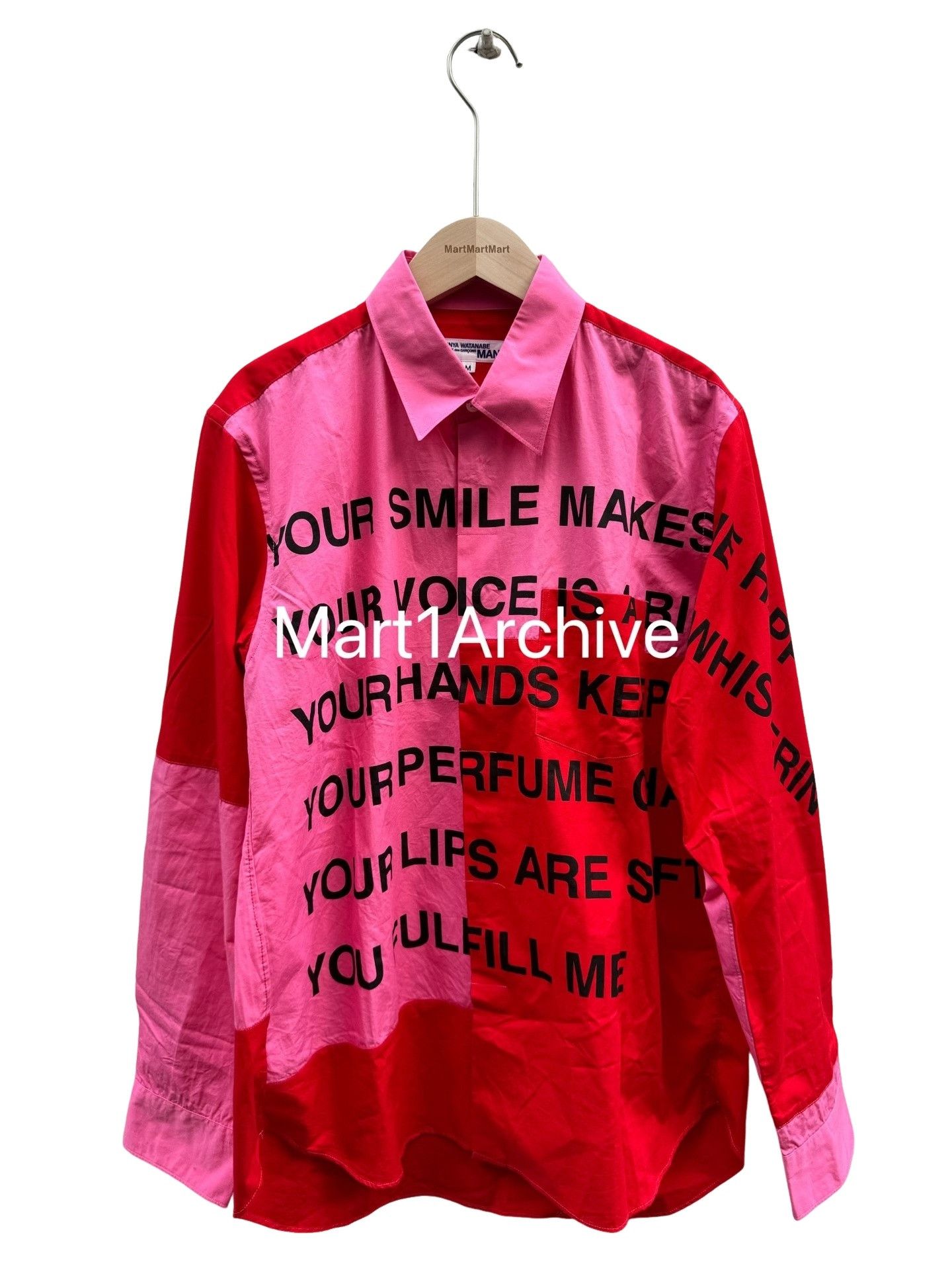 Junya Watanabe Junya Watanabe AD2002 Poem Shirt | Grailed