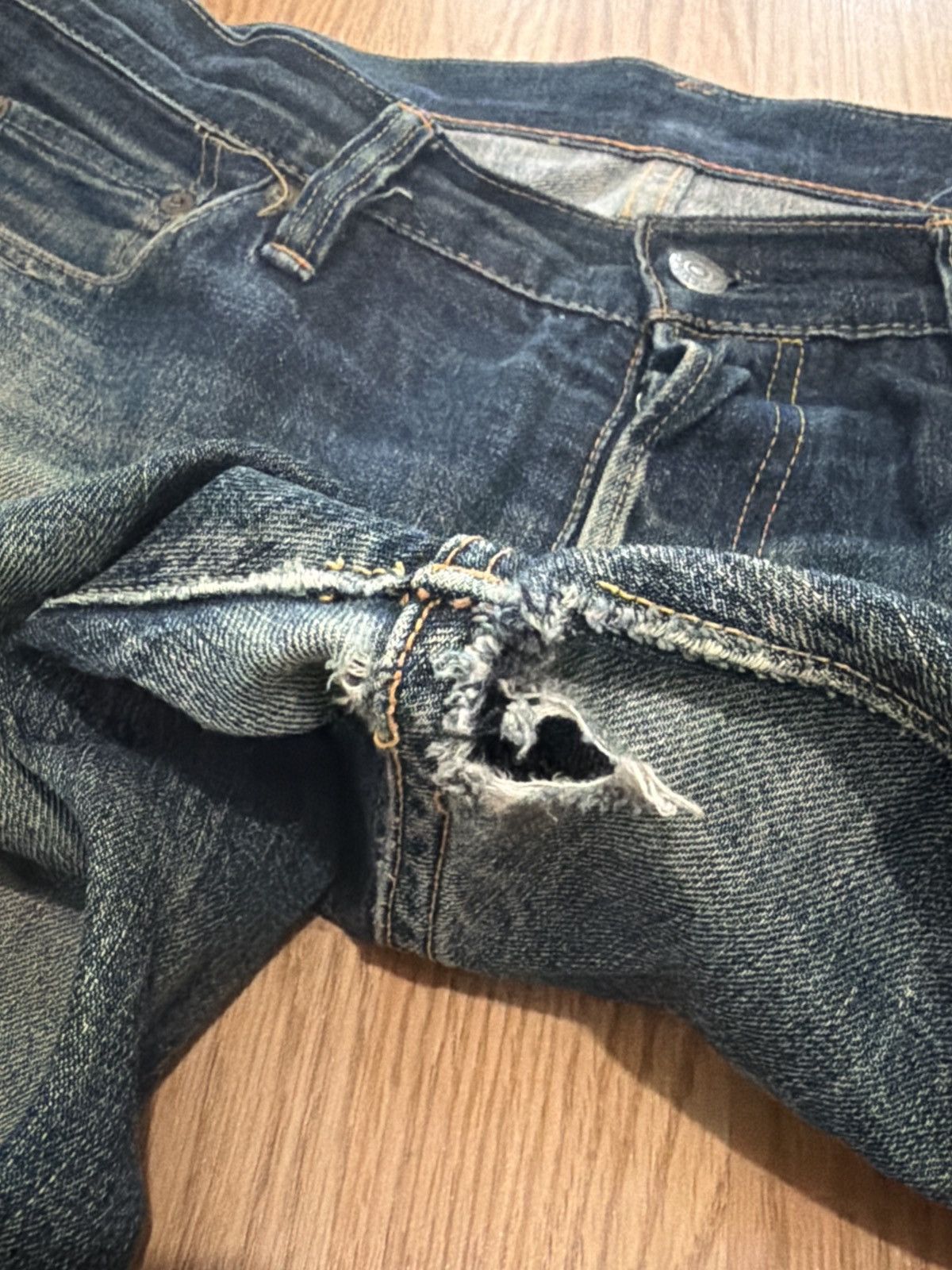 Sugar Cane Sugar Cane Denim Jeans - Lot 2014 Size US 34 / EU 50 - 6 Thumbnail