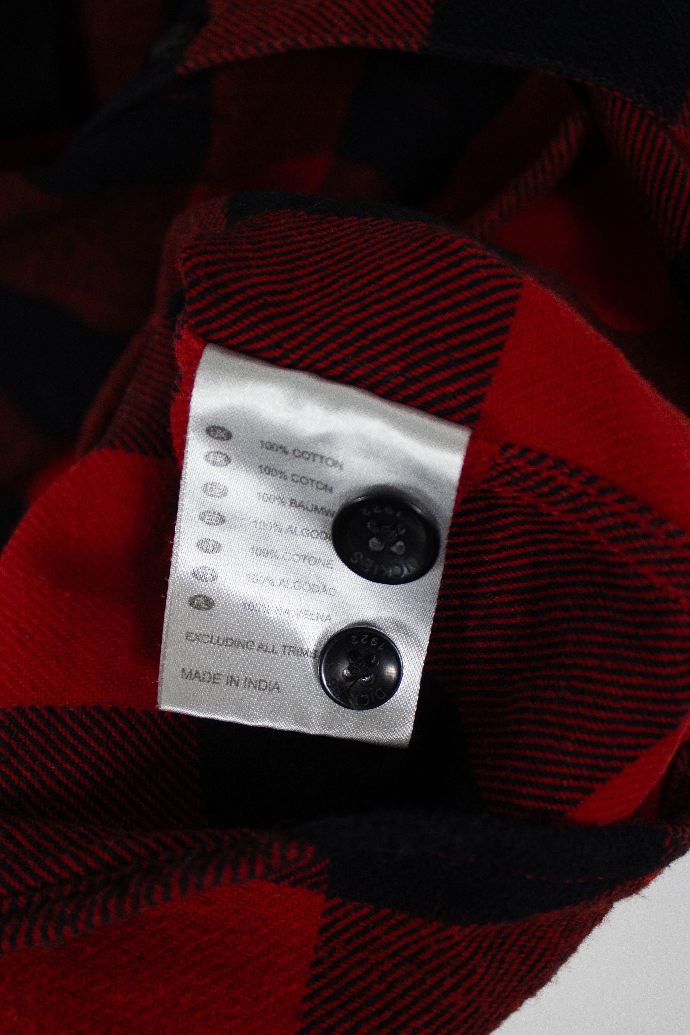 Dickies Dickies Buffalo Flannel Plaid Shirt Work Heritage M/L Size US M / EU 48-50 / 2 - 4 Thumbnail