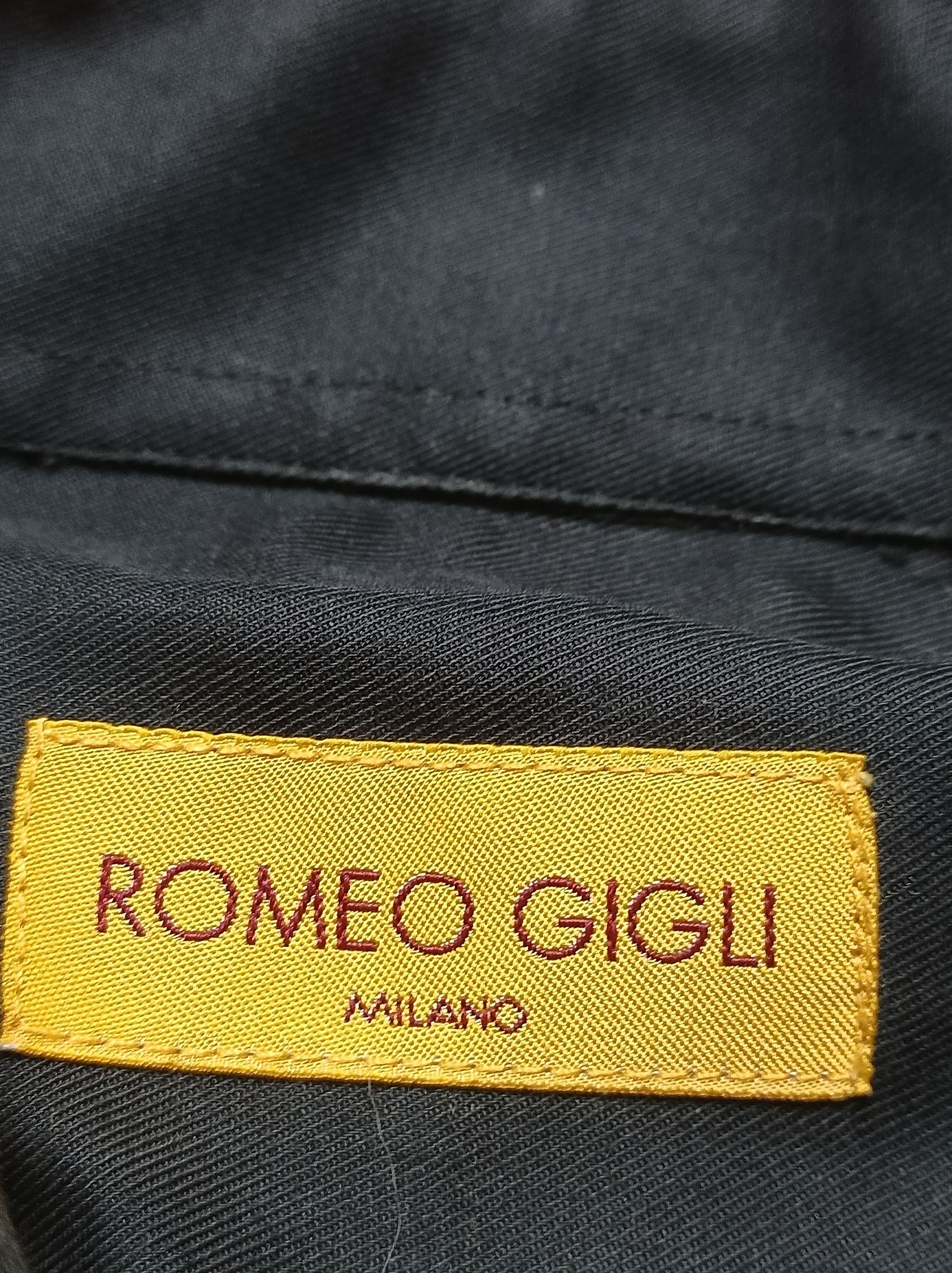 Romeo Gigli Romeo Gigli Black Men Shirt Size 15.5 /39 Size US M / EU 48-50 / 2 - 4 Thumbnail