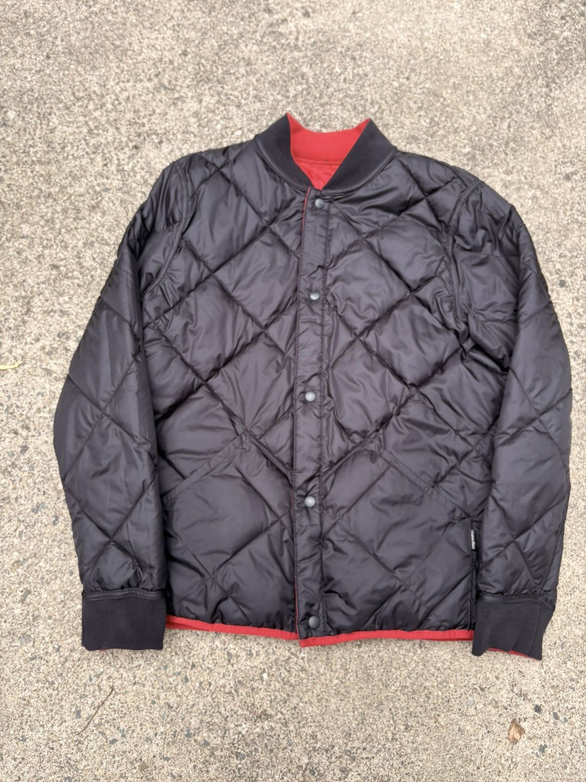 Calvin Klein Calvin Klein Reversible Quilted Bomber Jacket Size US M / EU 48-50 / 2 - 3 Thumbnail