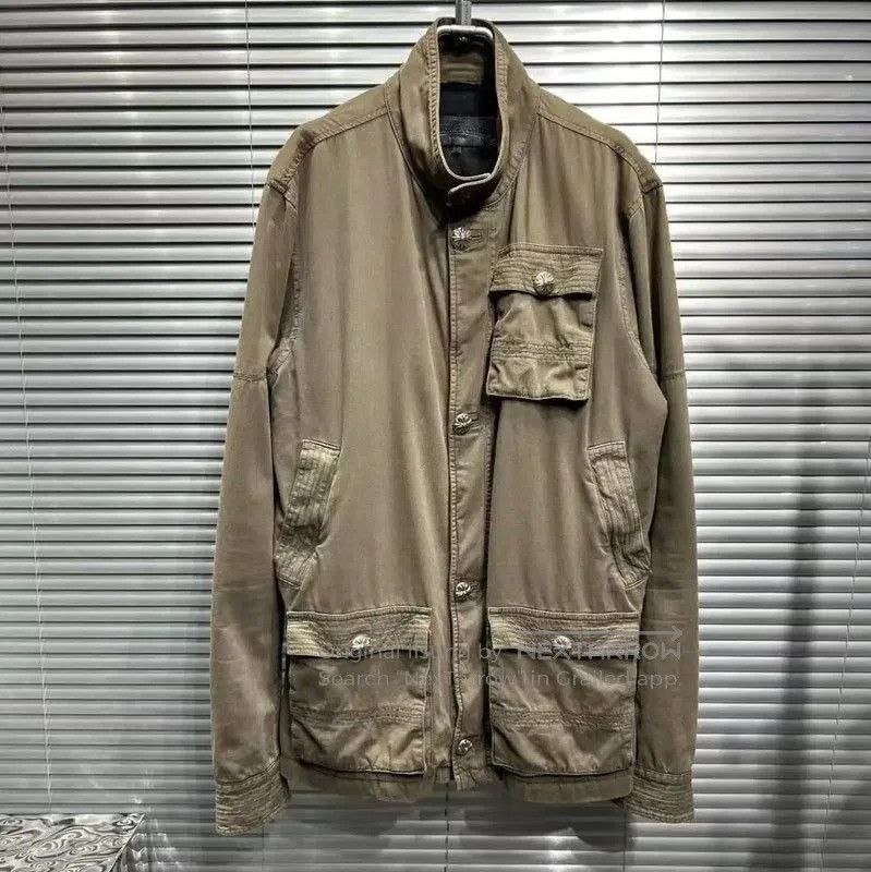Chrome Hearts Chrome Hearts Khaki Long Sleeve Men's Outerwear . Size US L / EU 52-54 / 3 - 1 Thumbnail