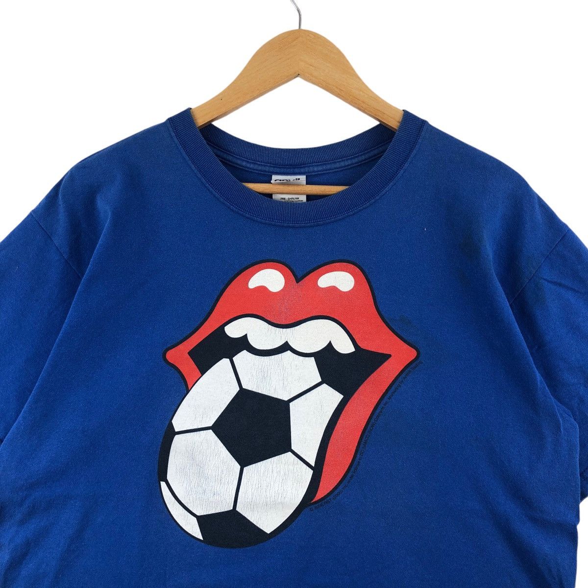 Band Tees × The Rolling Stones Y2K The ROLLING STONES A Bigger Bang Tour T-Shirt Football Size US L / EU 52-54 / 3 - 2 Thumbnail