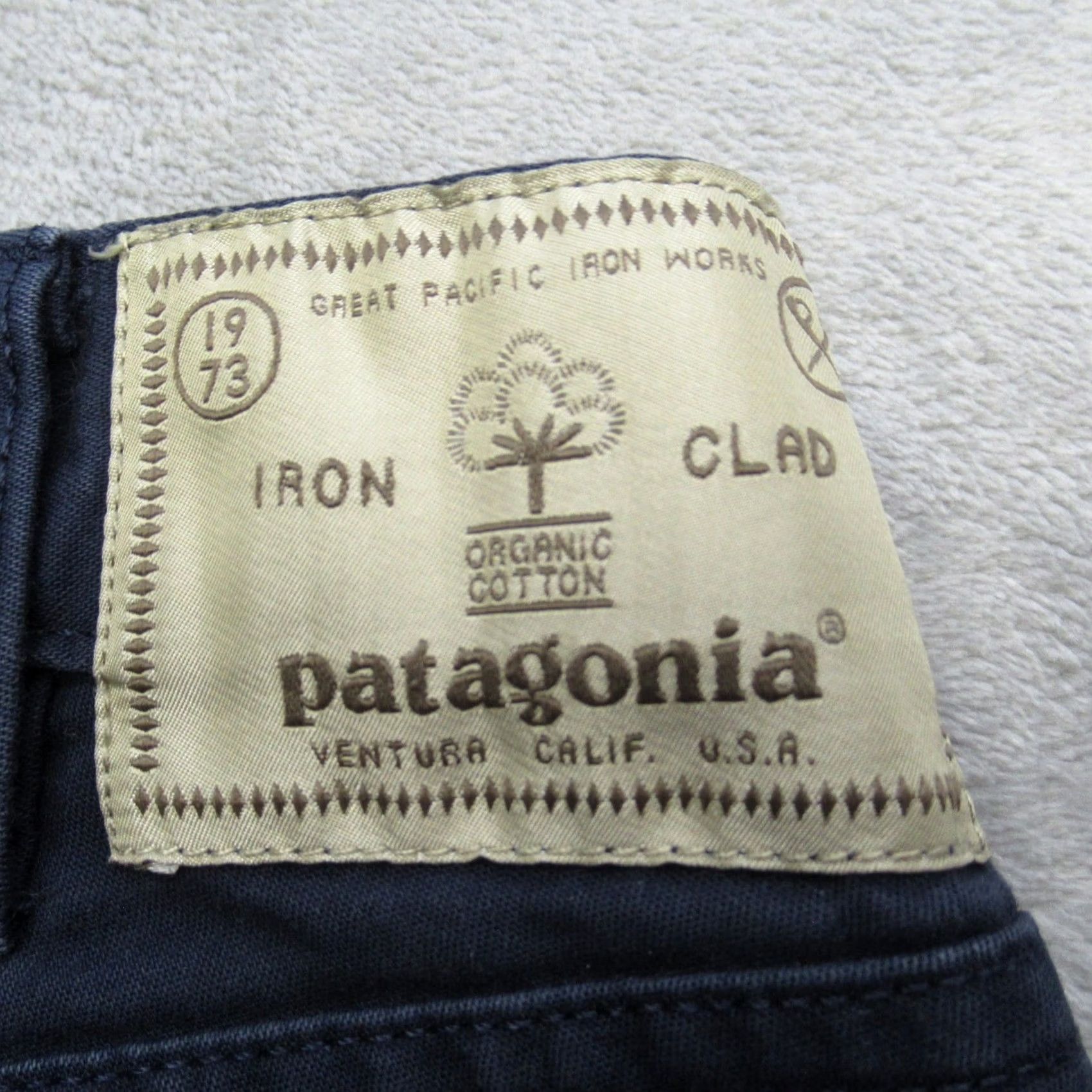 Patagonia Patagonia Jeans Mens 30X30 Navy Nena Straight Performance Twill Work Distressed Size US 30 / EU 46 - 7 Thumbnail