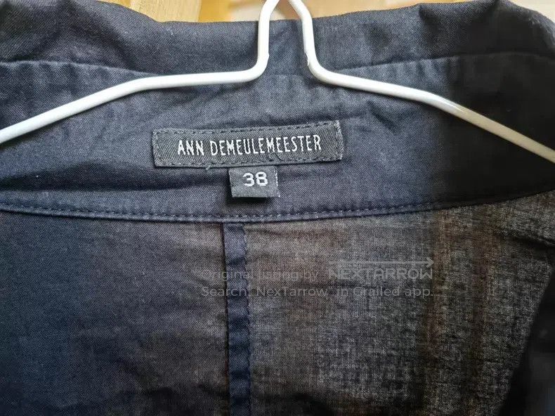 Ann Demeulemeester Ann Demeulemeester Asymmetric shirt Size XS / US 0-2 / IT 36-38 - 3 Thumbnail