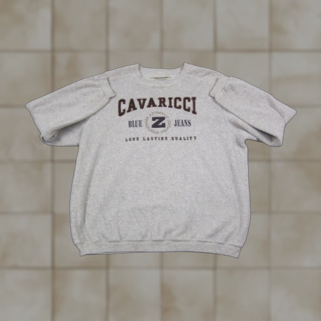 Vintage VINTAGE Z. Cavaricci Sweatshirt Mens M Gray Fleece Pullover 90s Gym & Training Size US M / EU 48-50 / 2 - 1 Thumbnail