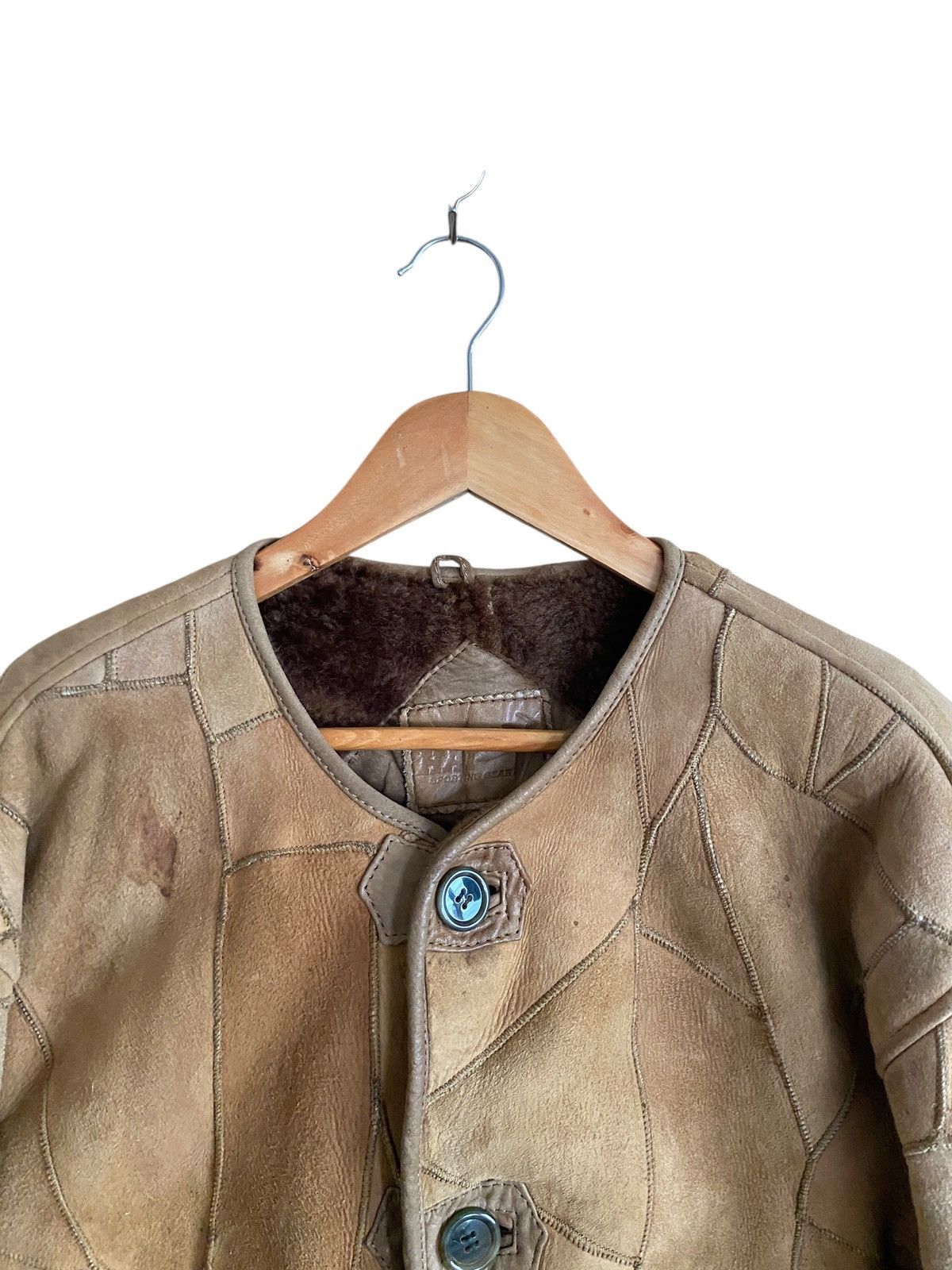 Hai Sporting Gear Vintage Hai Sporting Gear Patchwork Leather Jacket 1990s Size US M / EU 48-50 / 2 - 9 Thumbnail