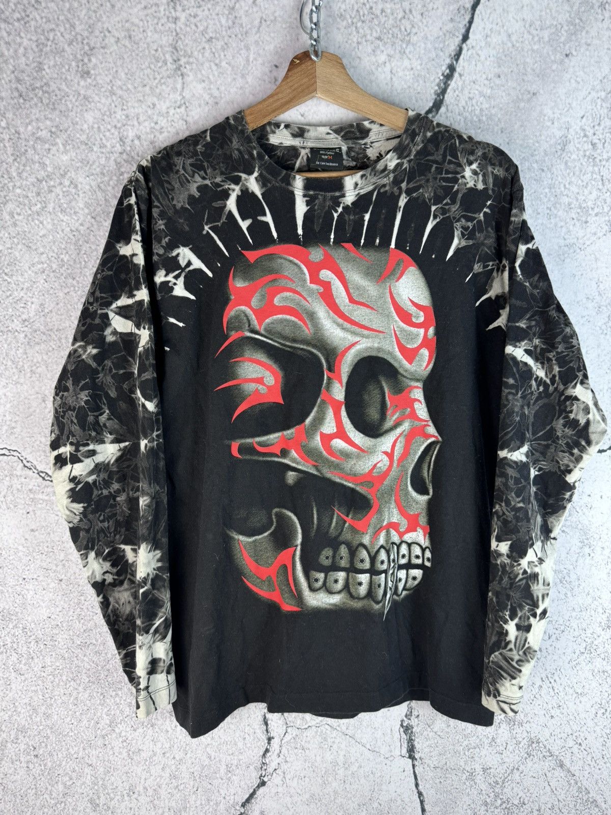 Affliction Affliction style Wing Reversible Cyber Y2K Style Long Sleeve Size US M / EU 48-50 / 2 - 1 Thumbnail