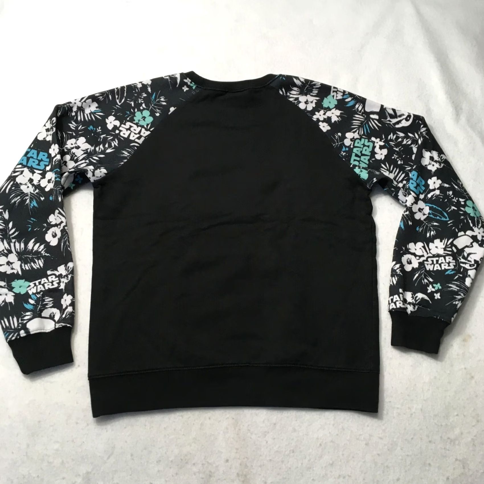 Star Wars Star Wars Sweatshirt Floral Sleeves Black Size M Women Size M / US 6-8 / IT 42-44 - 7 Thumbnail
