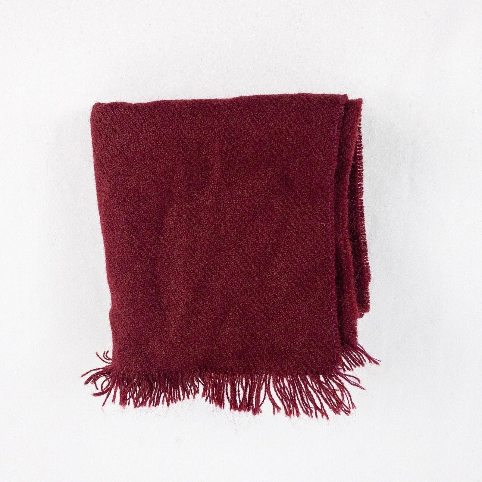 Other Beau Brummell Vintage Red Knit Scarf Mens Womens One Size Size ONE SIZE - 1 Thumbnail