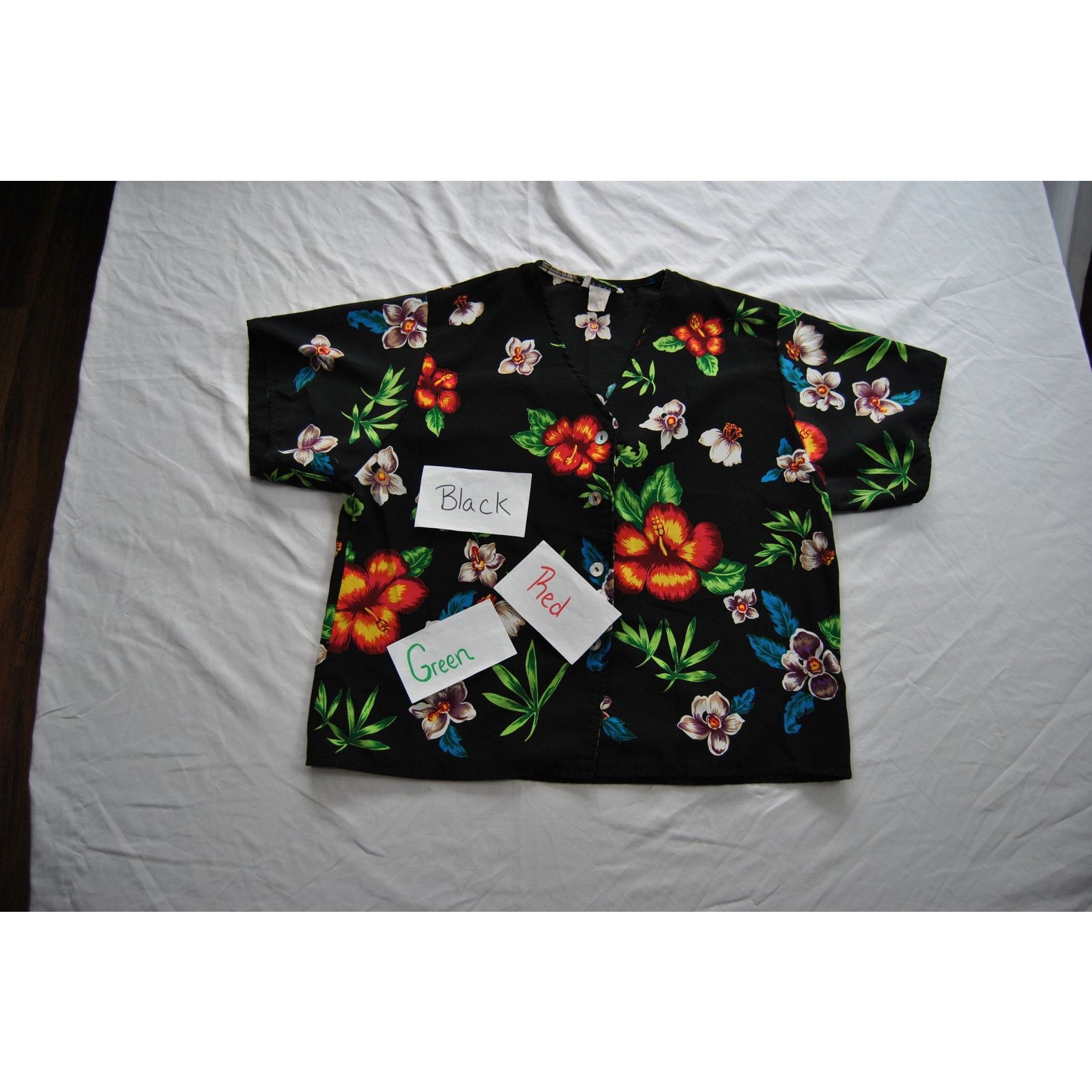 Other Promises Promises Hawaiian Button Down Shirt Size XL / US 12-14 / IT 48-50 - 7 Thumbnail