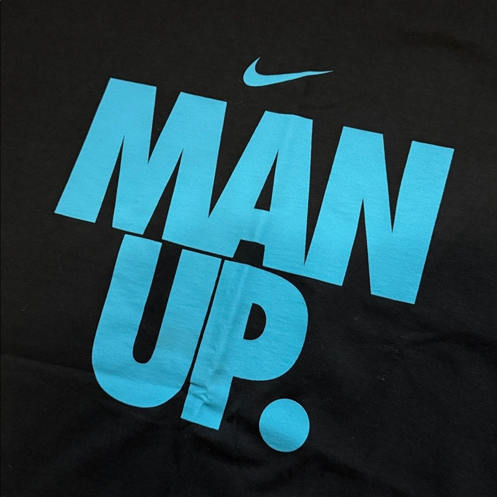 Nike 2011 Nike Man Up Center Swoosh Short Sleeve Size US M / EU 48-50 / 2 - 2 Thumbnail