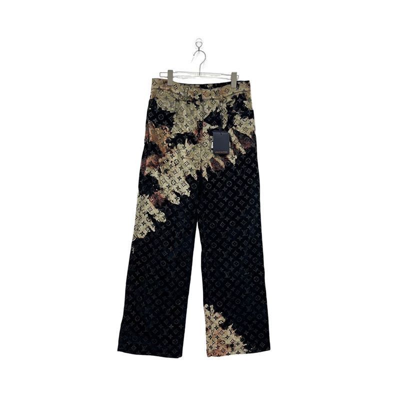 Louis Vuitton Louis Vuitton Louis Vuitton Fire Pattern Denim Pants-2506 Size US 28 / EU 44 - 2 Thumbnail