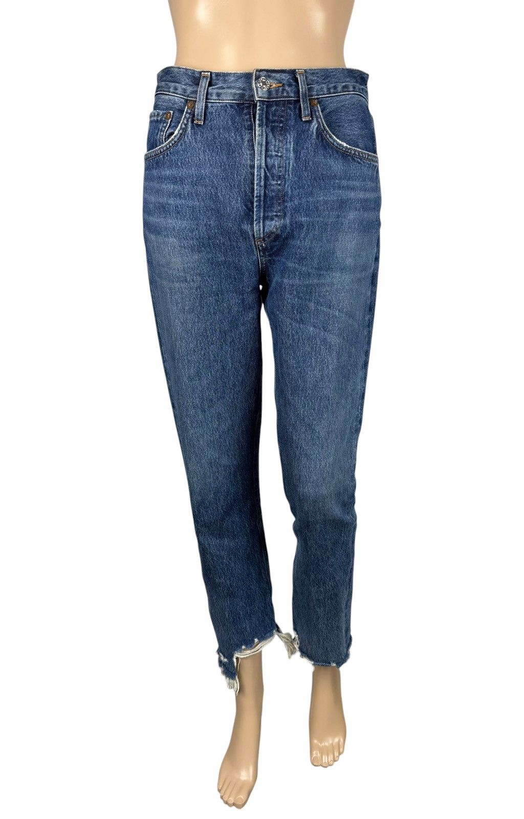 Agolde Agolde Los Angeles Riped Jeans Crop size 25 Size 25" / US 0 / IT 36 - 2 Thumbnail