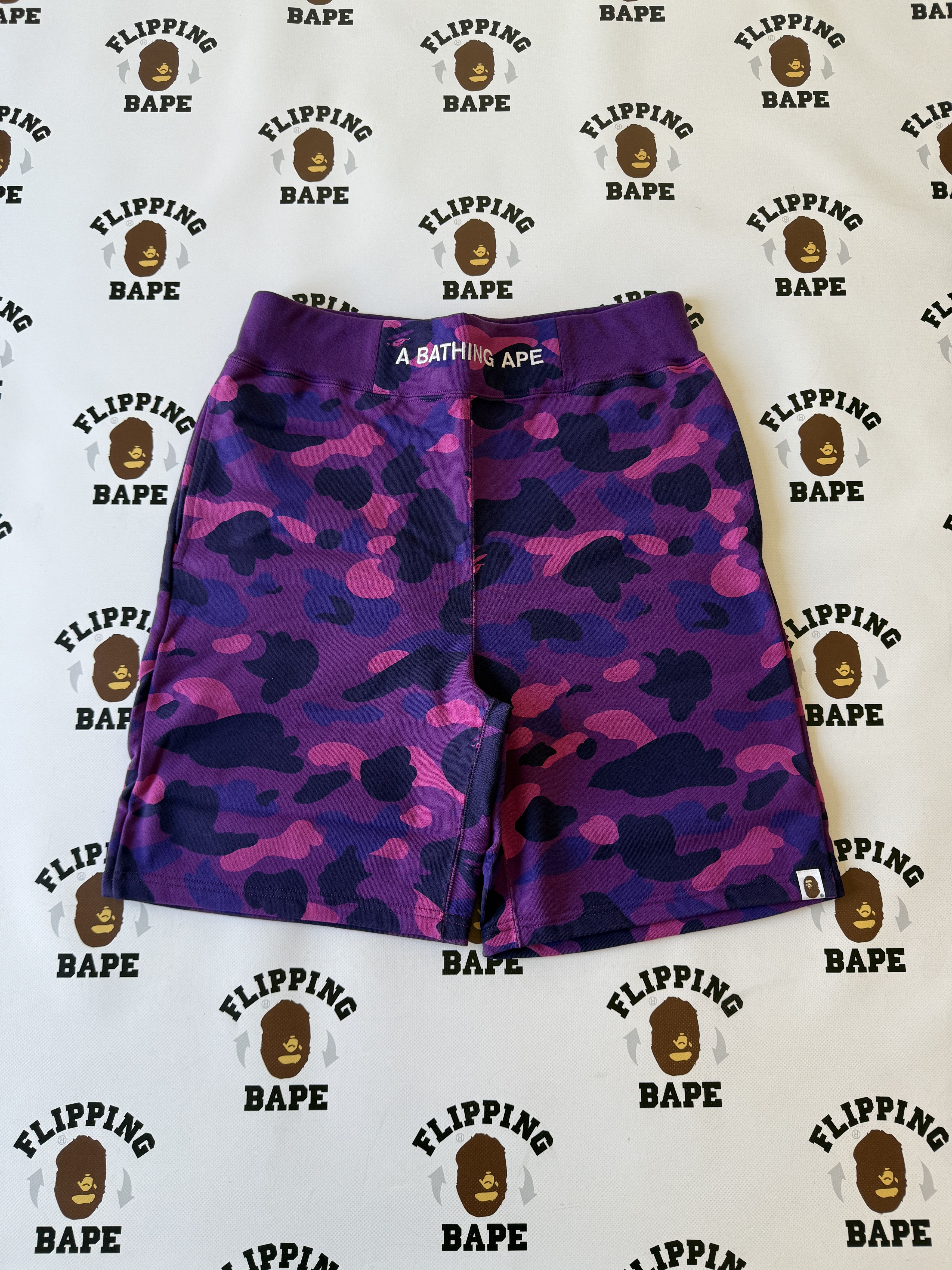 BAPE COLOR CAMO SWEAT SHORTS