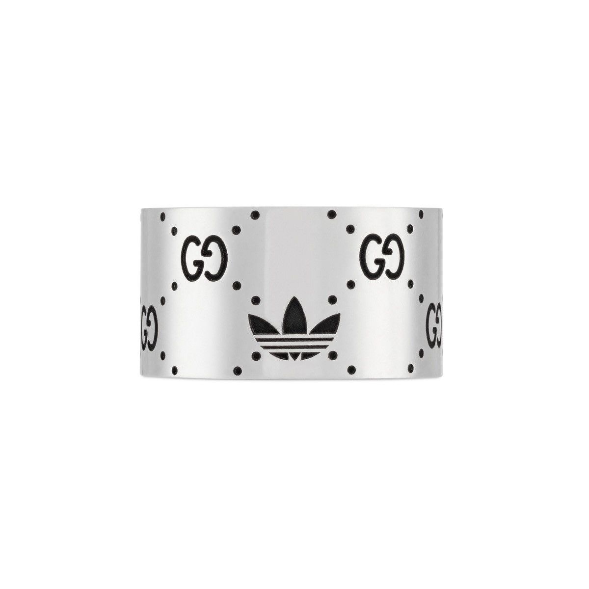 Adidas × Gucci Adidas x Gucci Engraved Wide Ring | Grailed