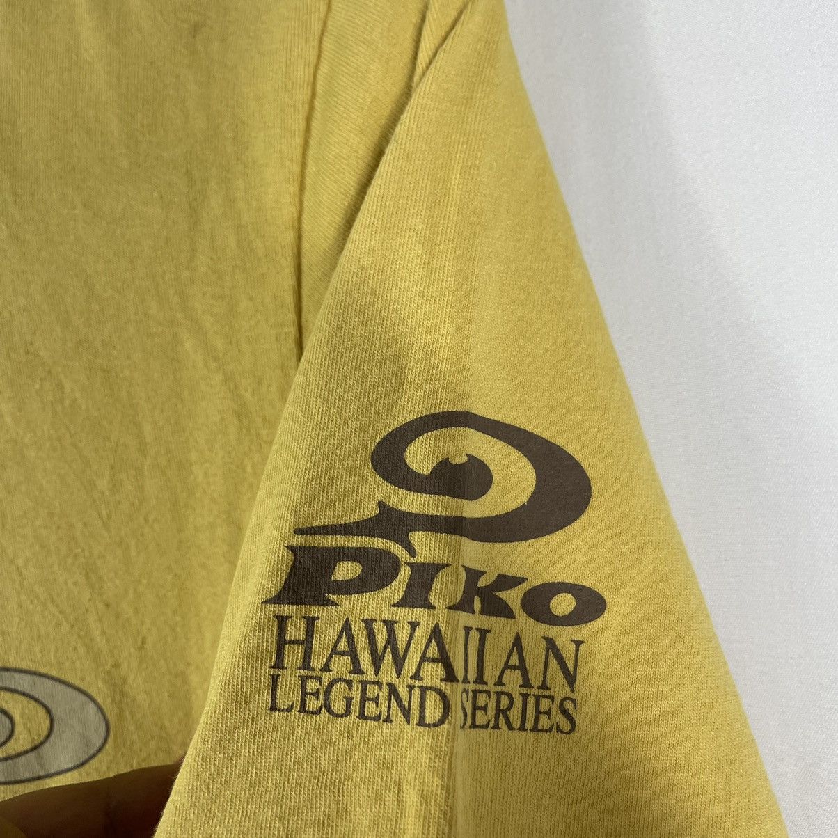 Vintage 🔥OG🔥Vintage Piko Hawaiian Legend Big Logo Surfing Tee Size US M / EU 48-50 / 2 - 6 Thumbnail