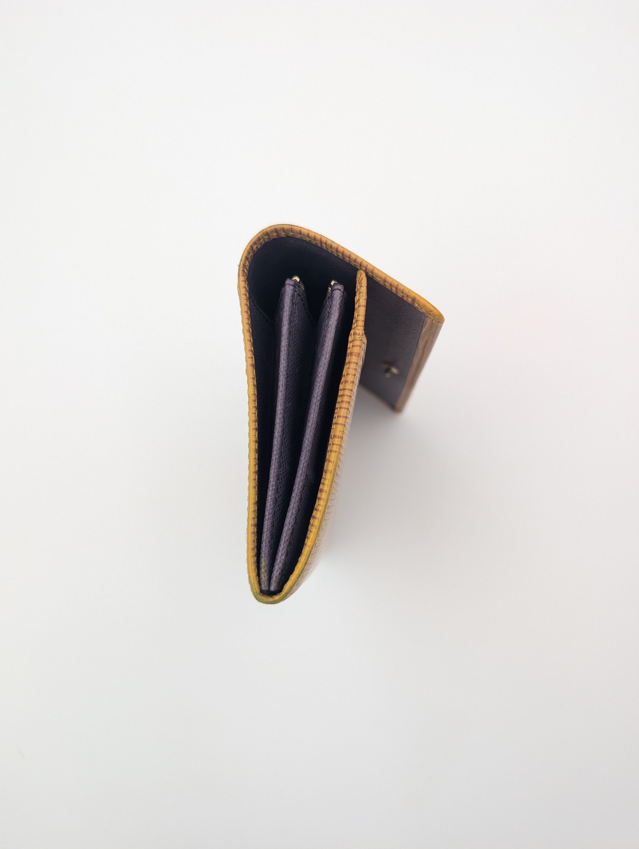 Louis Vuitton Auth LOUIS VUITTON Epi Porte Tresor International Wallet Size ONE SIZE - 7 Thumbnail