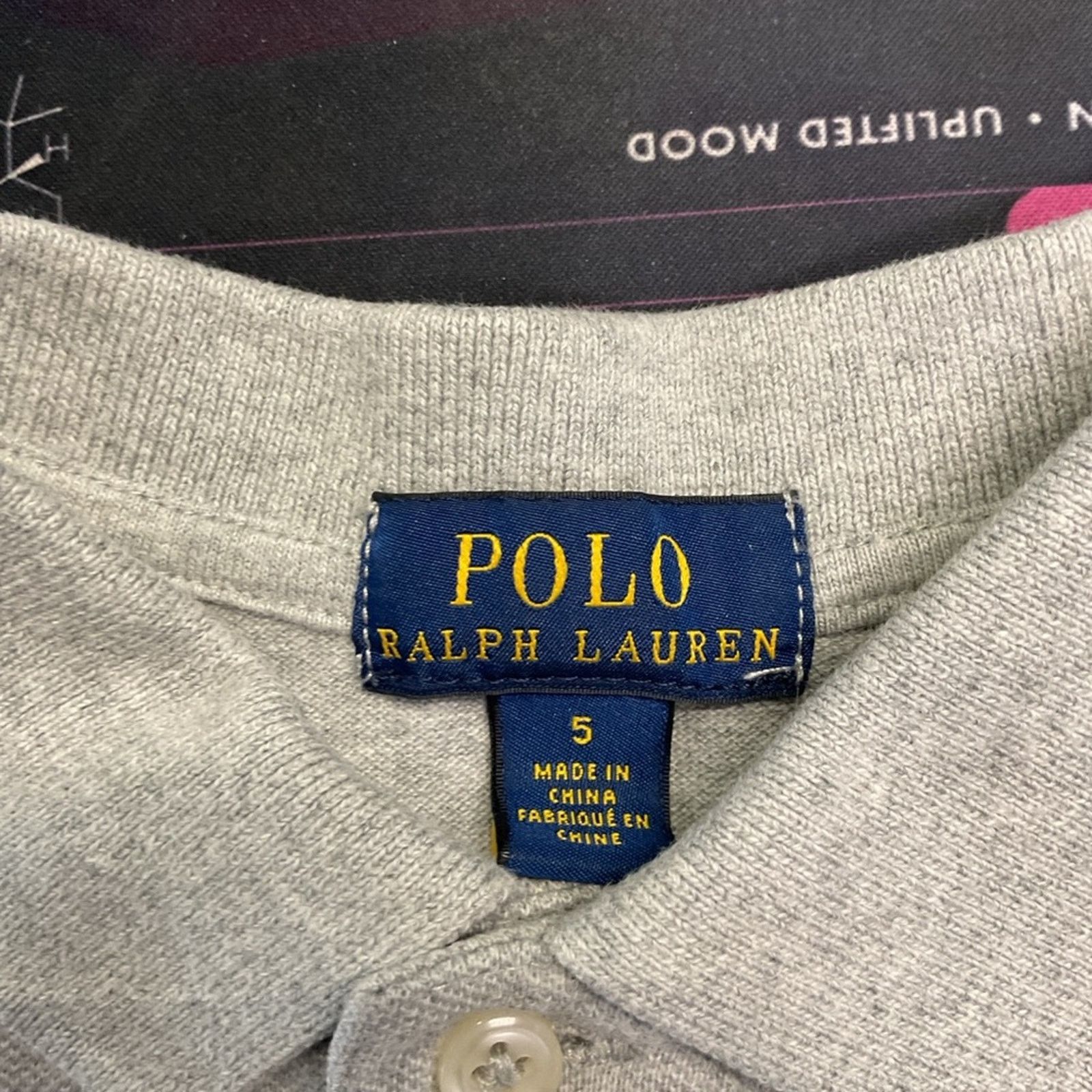 Polo Ralph Lauren Polo Ralph Lauren Gray Polo Shirt Size US S / EU 44-46 / 1 - 3 Thumbnail