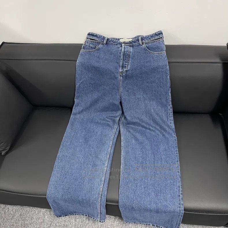 Y/Project Y/Project 33 Straight jeans with hollow waist Size US 31 - 1 Thumbnail