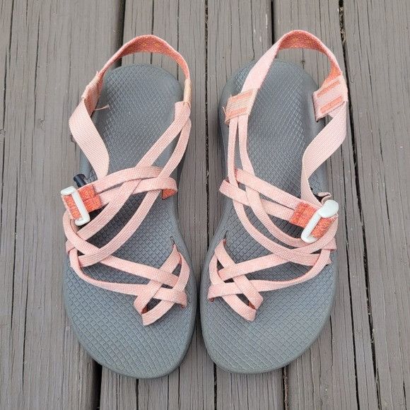 Chaco Chaco ZX/2 Unaweep Espiga Peach Classic Strappy Vibram Sole Size US 9 / IT 39 - 5 Thumbnail