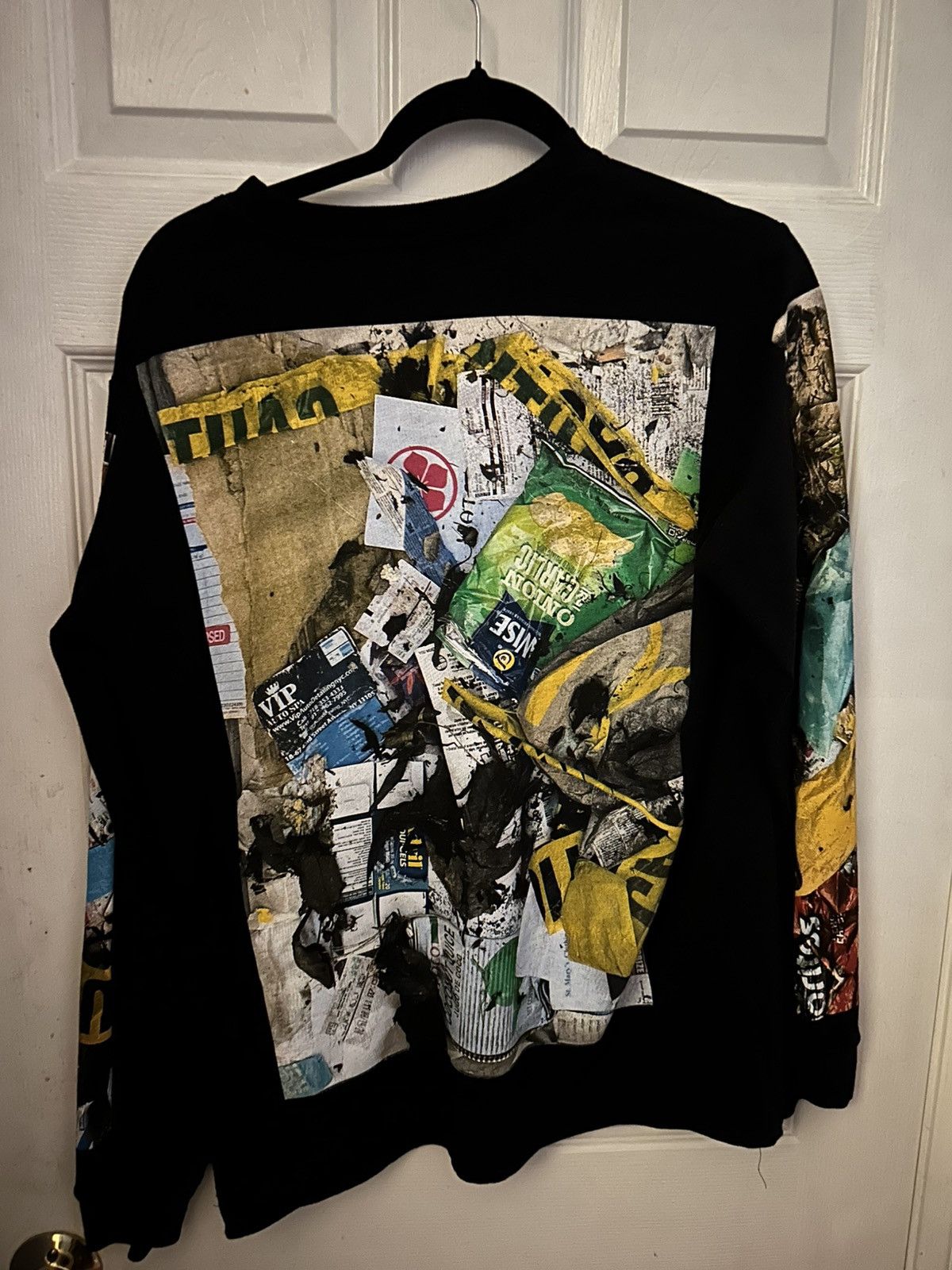 Asspizza Asspizza Black Garbage Longsleeve Small Size US S / EU 44-46 / 1 - 2 Thumbnail