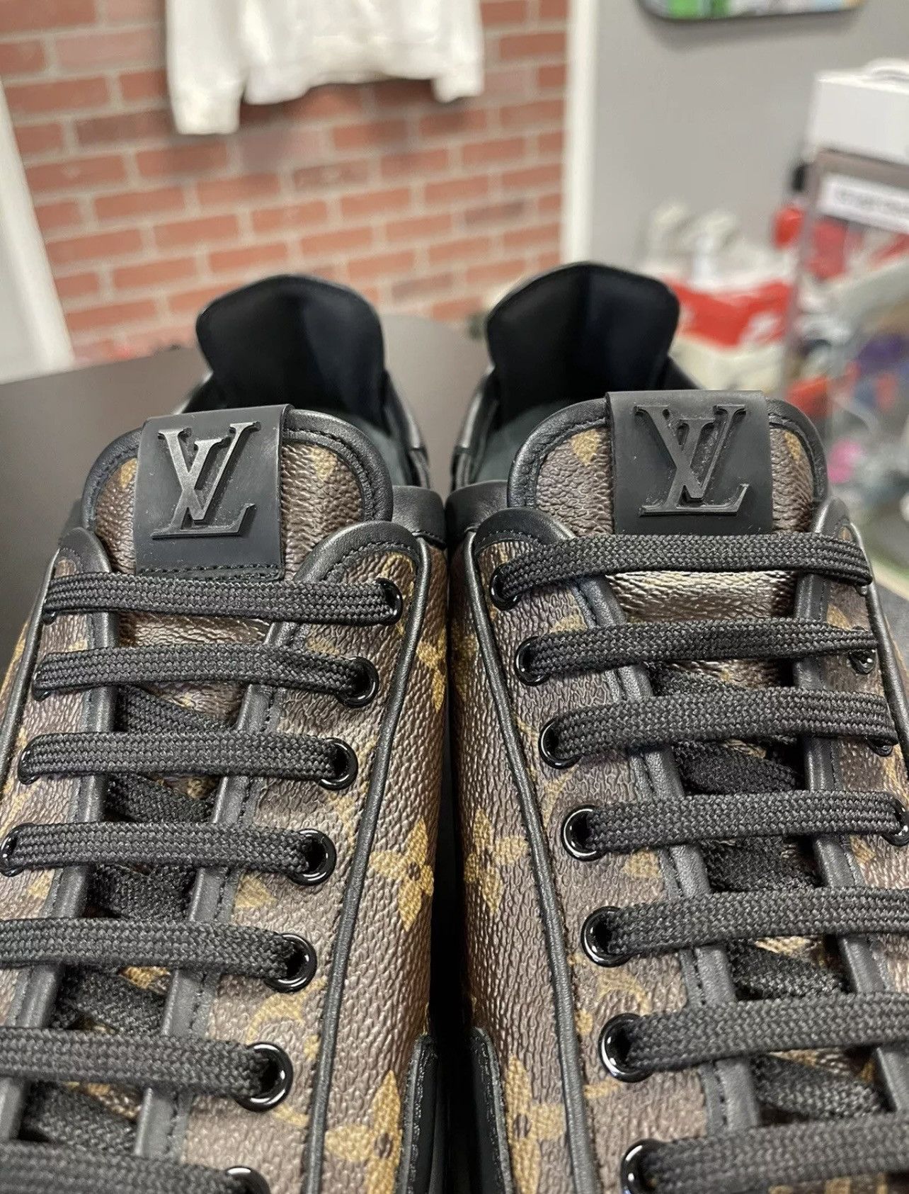 Louis Vuitton Size 10.5US/9.5LV - Louis Vuitton Brown Monogram Canvas Size US 10.5 / EU 43-44 - 8 Thumbnail