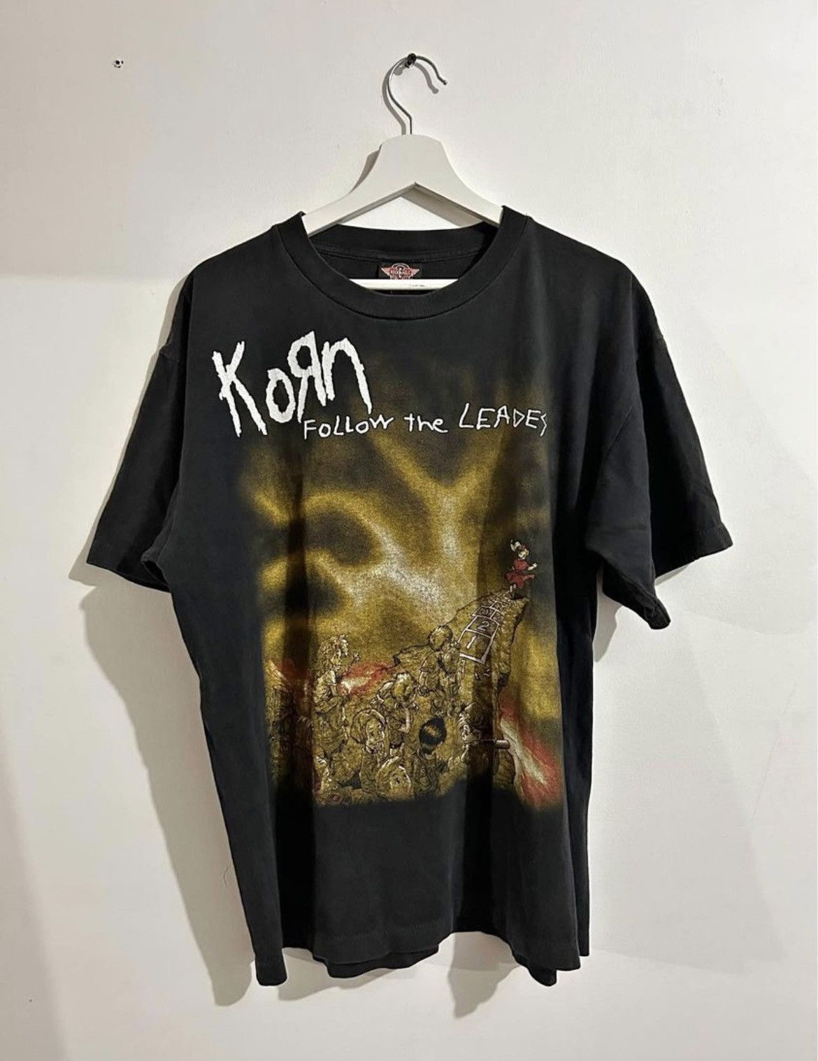 Vintage Vintage 90s Korn Follow The Leader Tee | Grailed