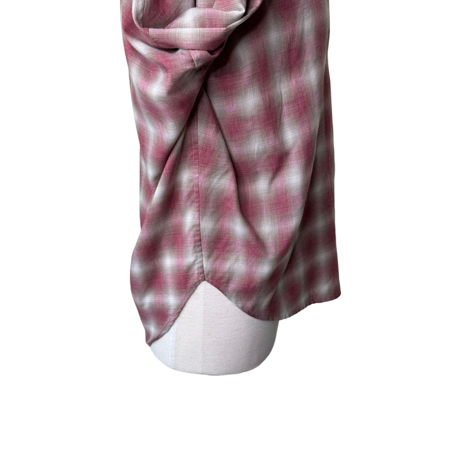 Other A SHIRT THING PENELOPE PLAID Ruffle Collar Size Small Size S / US 4 / IT 40 - 6 Thumbnail