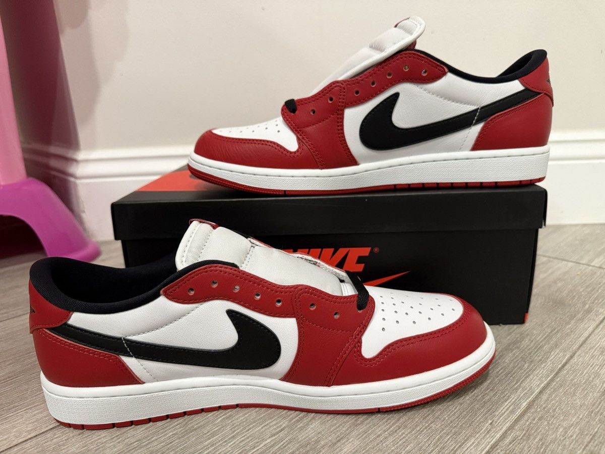 Jordan Brand Air Jordan 1 Retro Low OG Chicago Varsity Red Black White 12 Size US 12 / EU 45 - 2 Thumbnail
