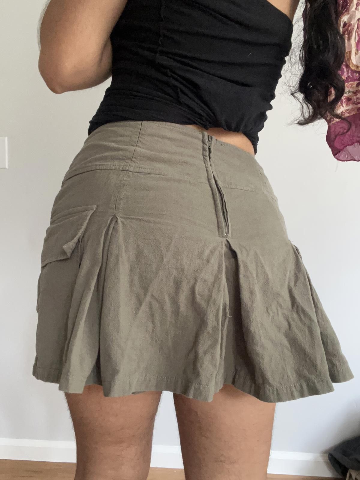 Other Women’s khaki green cotton skort Size 32" / US 10 / IT 46 - 5 Thumbnail