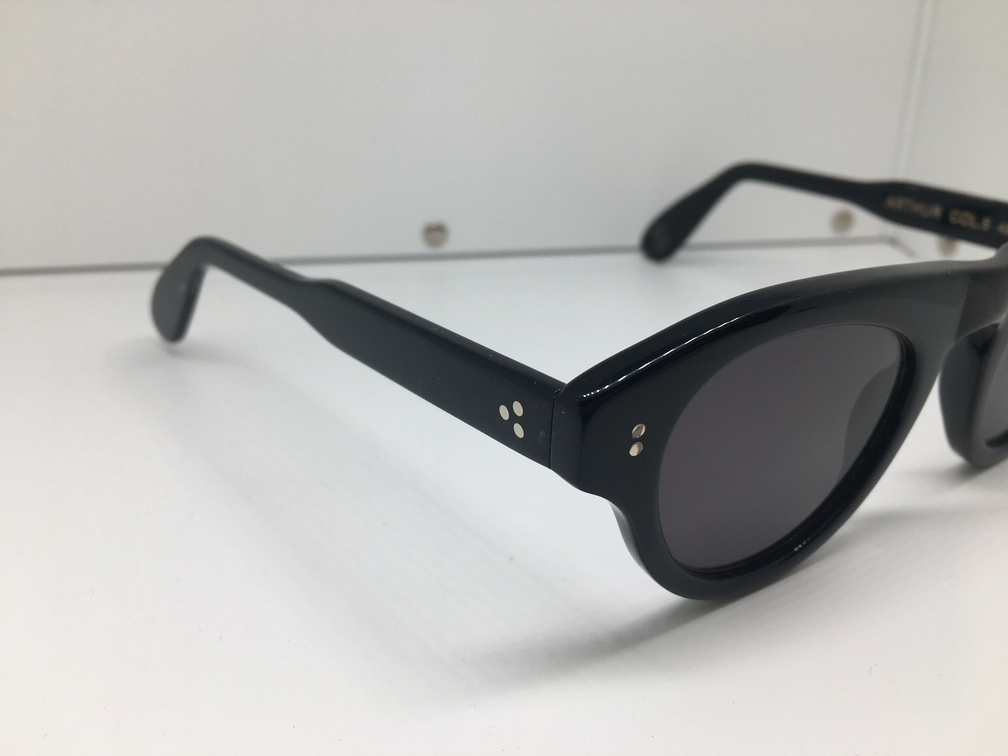 Other JL Arthur Black Acetate Sunglasses Frame Size ONE SIZE - 2 Thumbnail