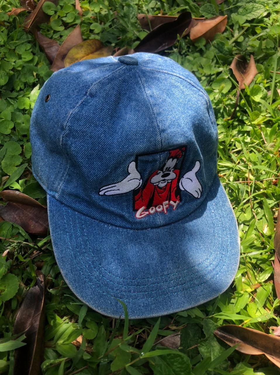 Mickey Unlimited Vintage Mickey Unlimited Goofy Denim Hat Size ONE SIZE - 1 Thumbnail