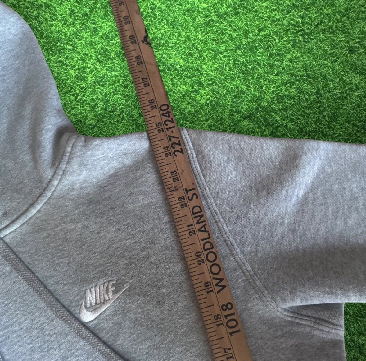 Nike Nike Classic Logo Grey Hoodie Size US S / EU 44-46 / 1 - 6 Thumbnail