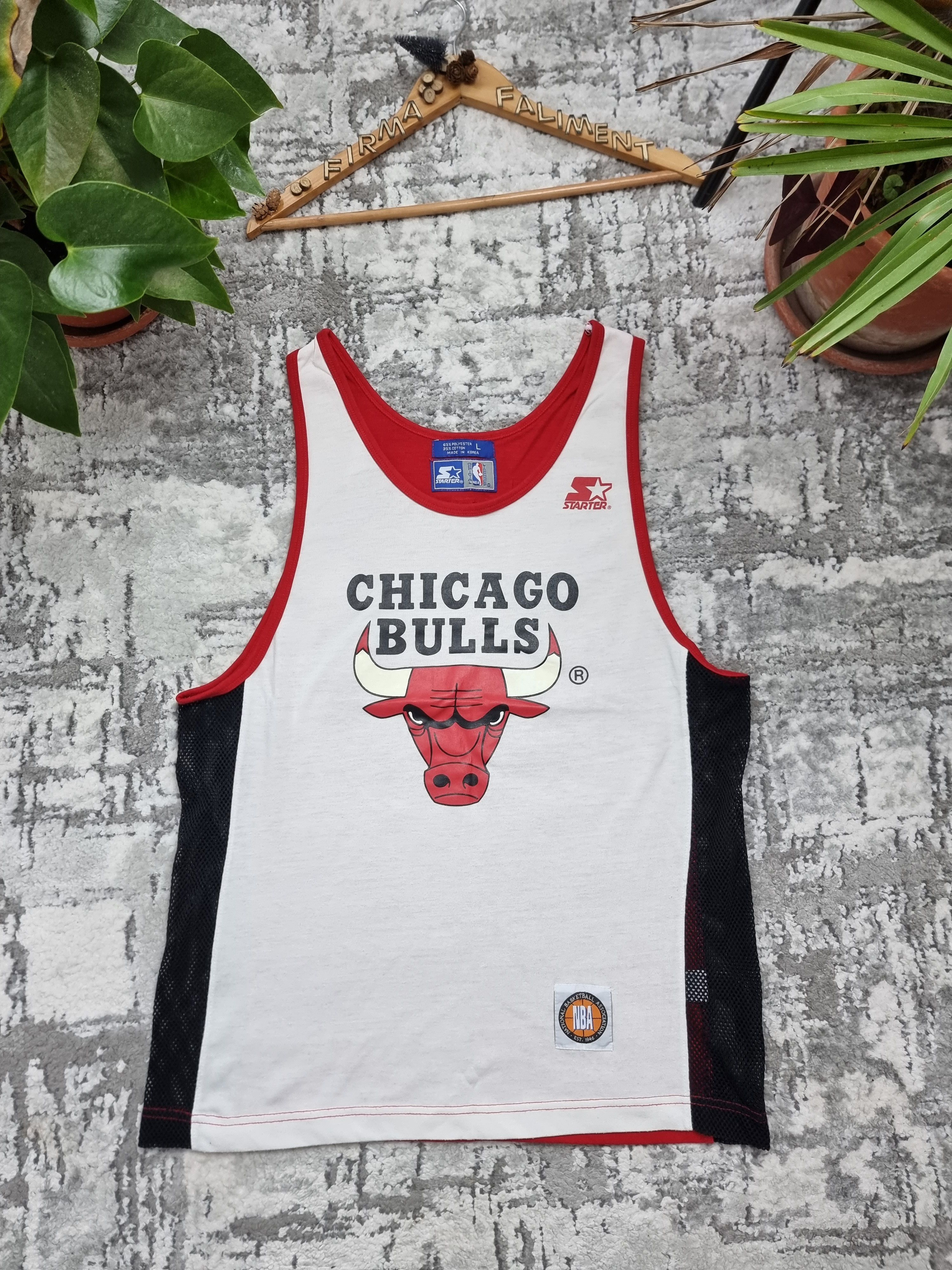 Starter Vintage Chicago Bulls Starter Jersey Size US L / EU 52-54 / 3 - 1 Thumbnail
