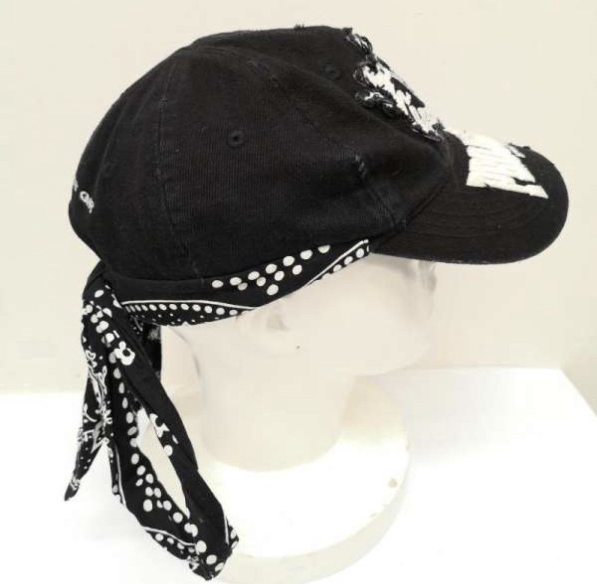 PROJECT G/R BANDANA LAYERED CAP - BLACK hat Size ONE SIZE - 4 Thumbnail