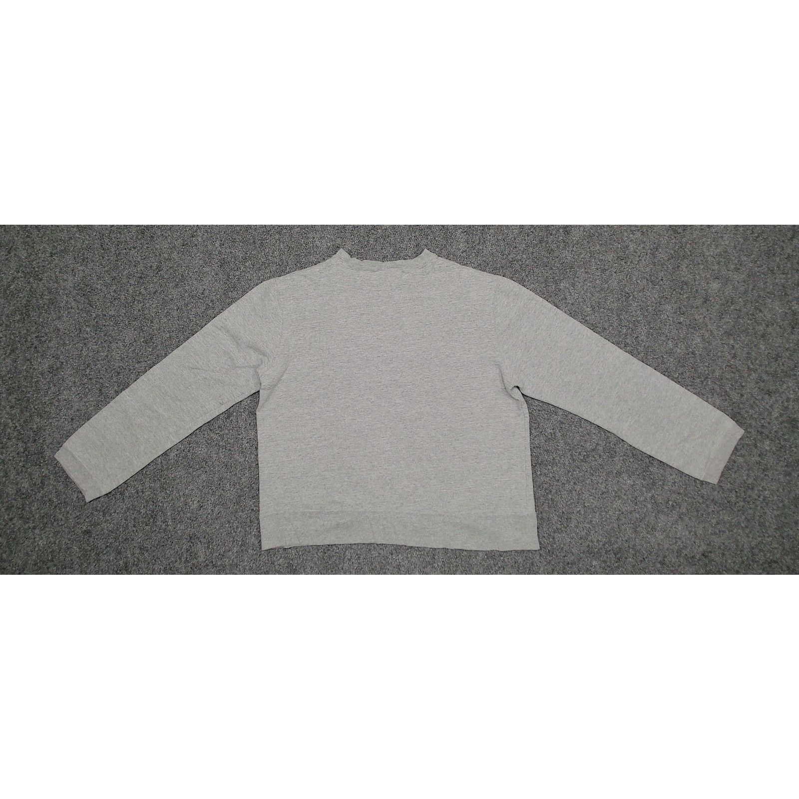 DKNY DKNY Vintage 90s Boxy Cropped Spellout Sweatshirt Size L / US 10 / IT 46 - 6 Thumbnail