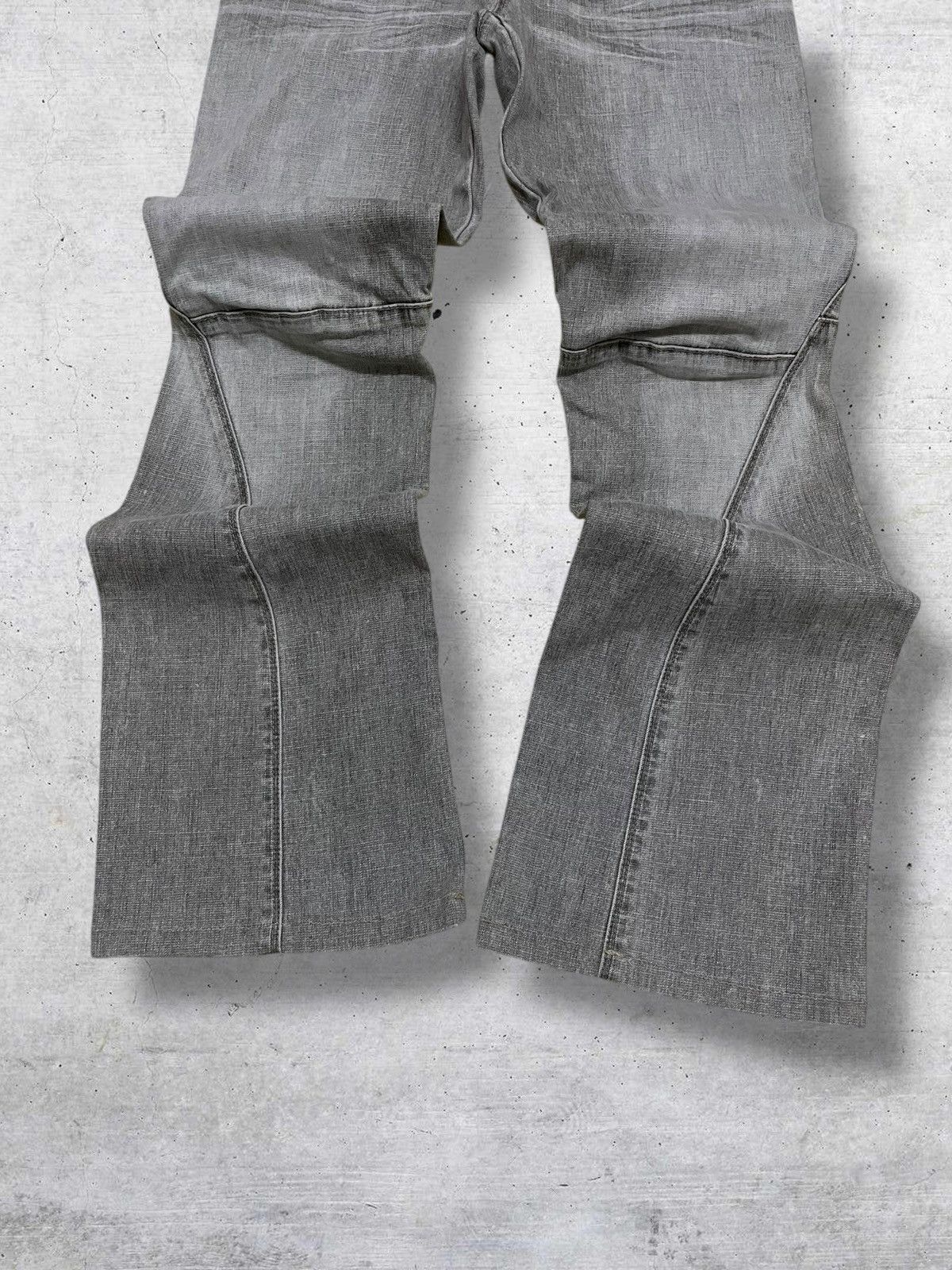 Marithe + Francois Girbaud VINTAGE MARITHE FRANCOIS GIRBAUD DESIGNER 90S OG FLARE DENIM Size US 29 - 3 Thumbnail