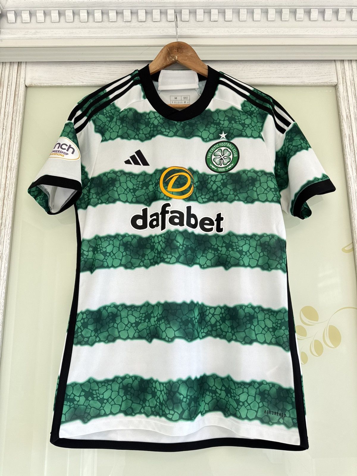 Adidas Celtic Glasgow 2023-2024 Home Soccer Jersey Football Shirt Size US M / EU 48-50 / 2 - 5 Thumbnail
