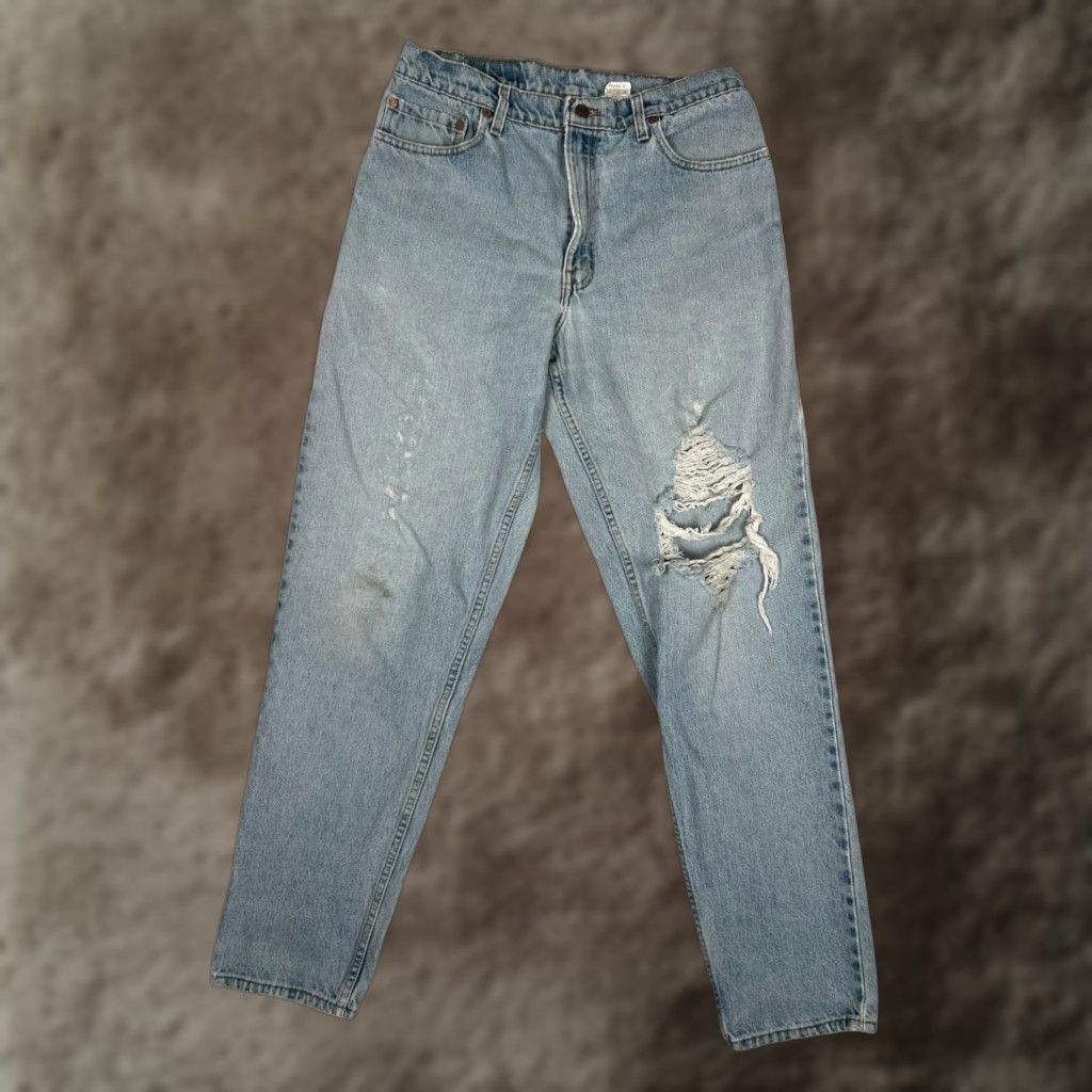 Levi's VINTAGE Levi’s 560 Jeans Mens 32x34 Blue Loose Fit Tapered Leg Made in USA Size US 32 / EU 48 - 1 Thumbnail