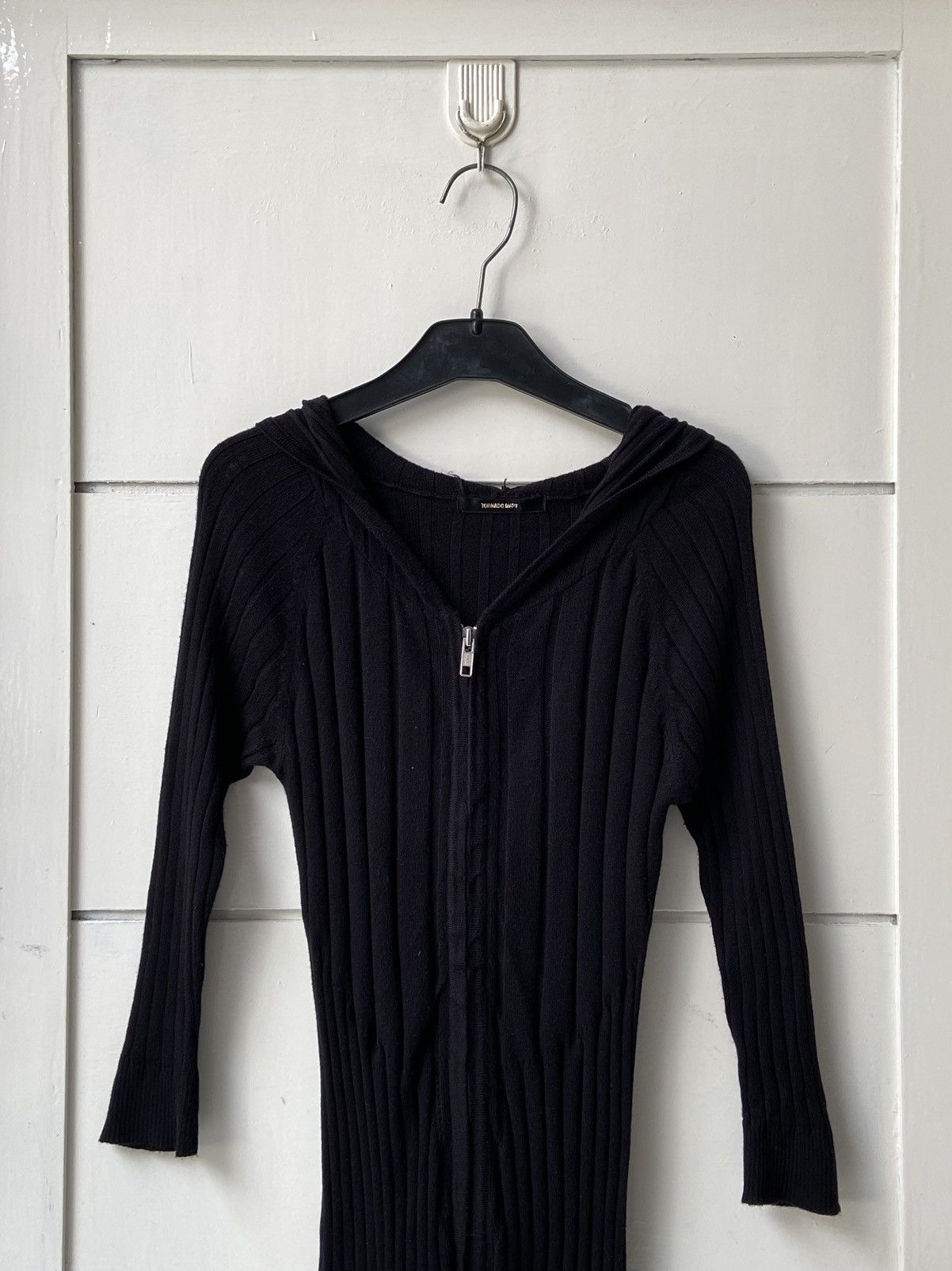 Tornado Mart TORNADO MART Black Knit Jacket Size US XS / EU 42 / 0 - 18 Thumbnail