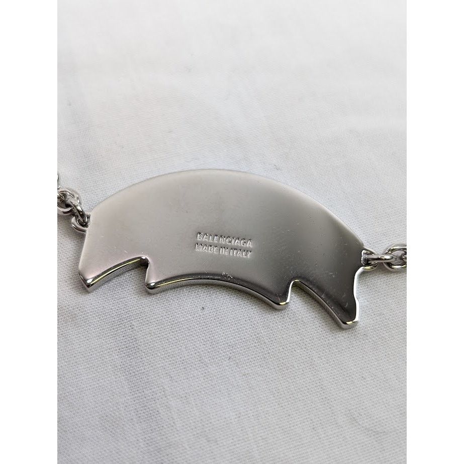Balenciaga o1rshd1 Q:2 / Size: OS / Los Angeles Necklace in Silver Size ONE SIZE - 9 Thumbnail