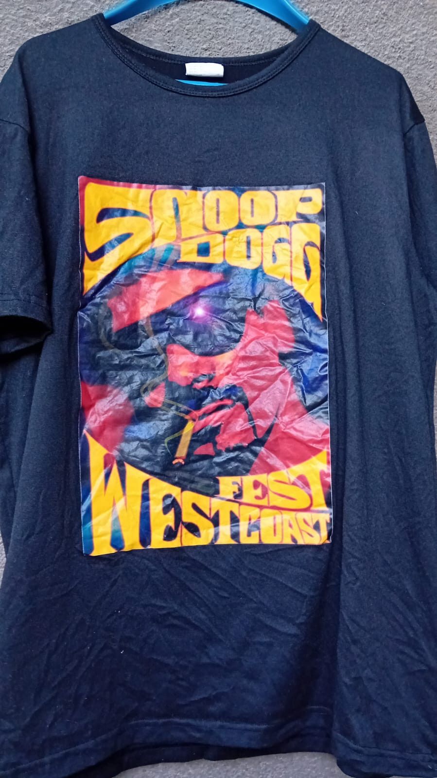 Rap Tees Snoop Dogg Fest Westcoast Rap Hip-Hop t-shirt sz L Size US L / EU 52-54 / 3 - 4 Thumbnail